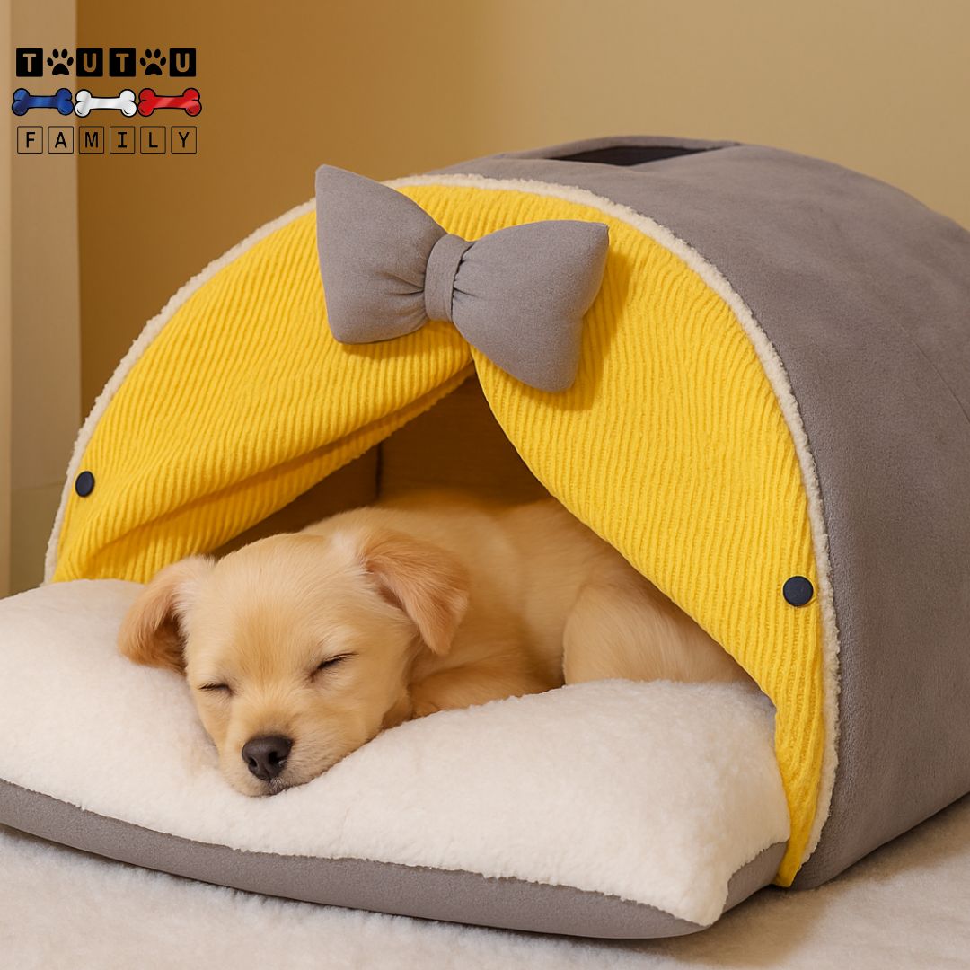 Niche d'intérieur pour petit chien - TenteToutou™