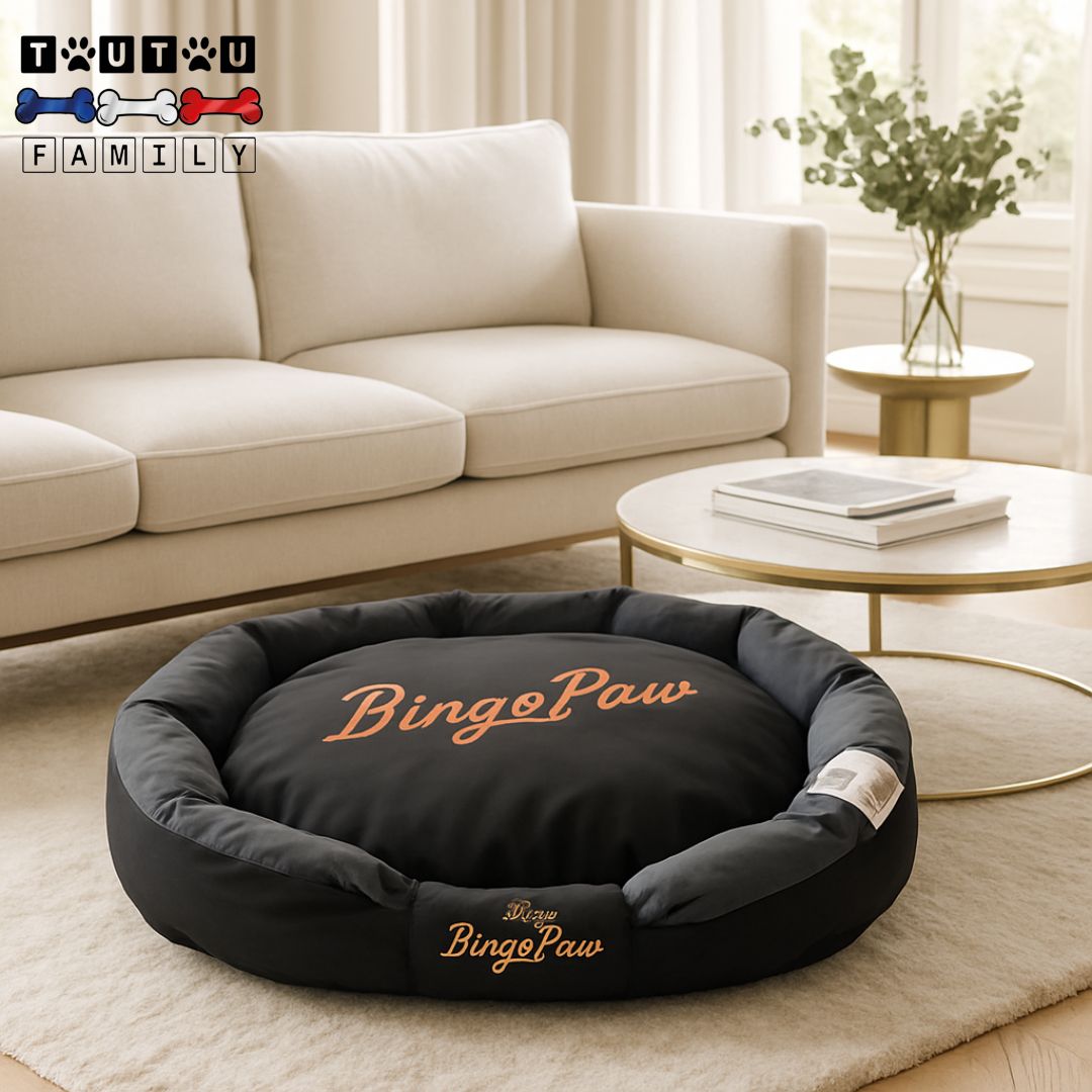 Panier-chien-xxl-solide-indestructible-pour-grand-chien-rembourrage-100%-coton-écoresponsable-avec-housse-lavable-en-machine-100%-imperméable et antidérapant