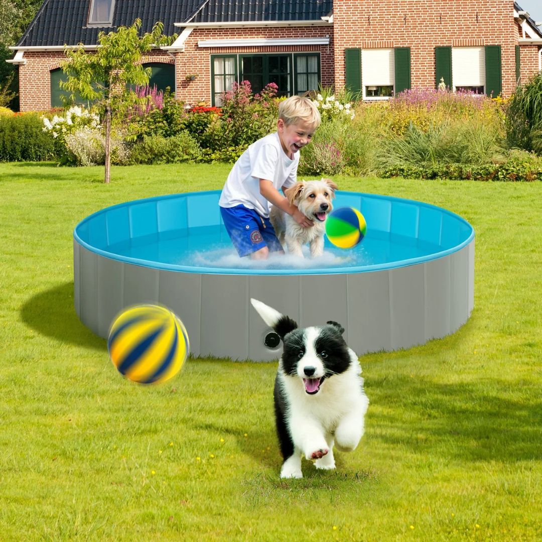 Piscine-pour-chiens-rigide- pour-petit-moyen-et-grand-chien-pliable-transportable-jardin-camping-voyage-jeu-aquatique-jeu-d-été