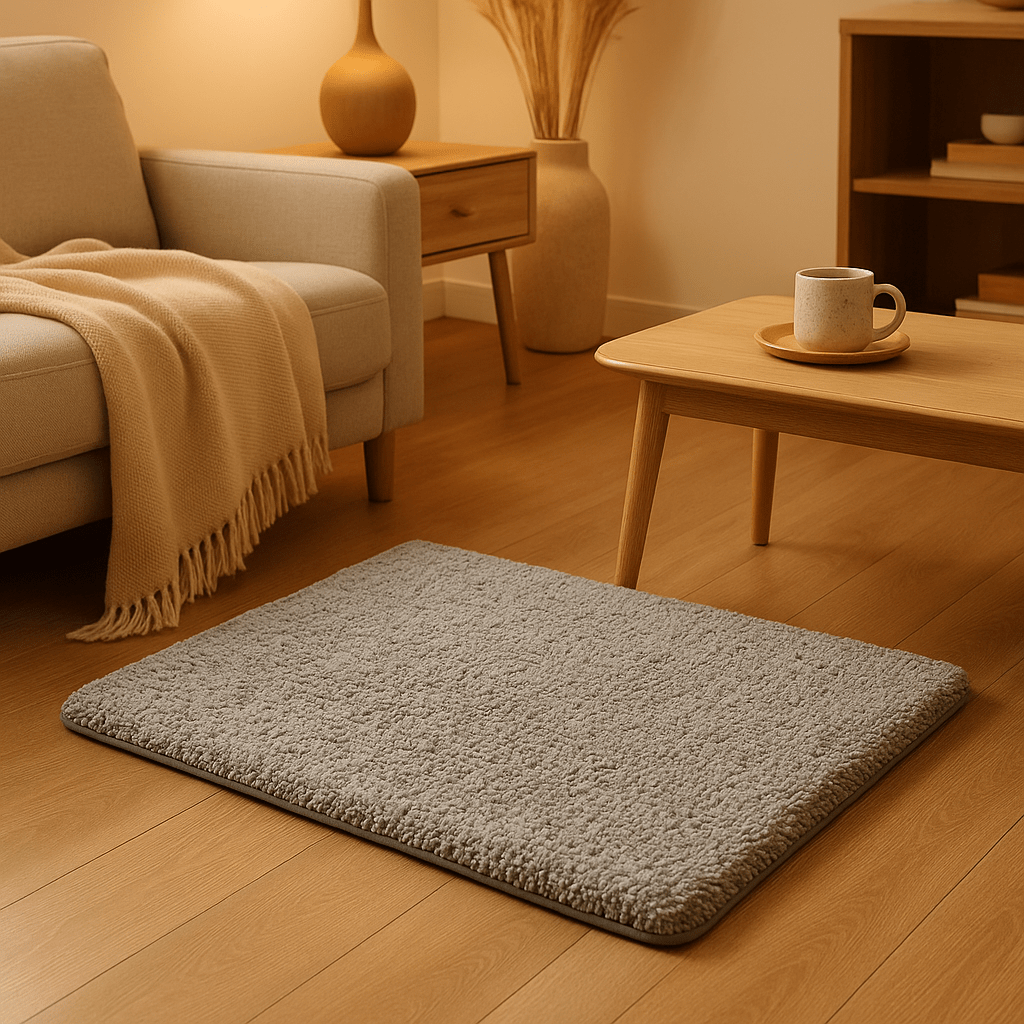 Tapis-pour-chien-chauffant-gris-S-M et L-déhoussable-lavable en machine-réfléchissant-housse en peluche douce et épaisse, résistante aux griffes-sans-électricité et sans danger-rembourrage 100% coton haute densité-antidérapant