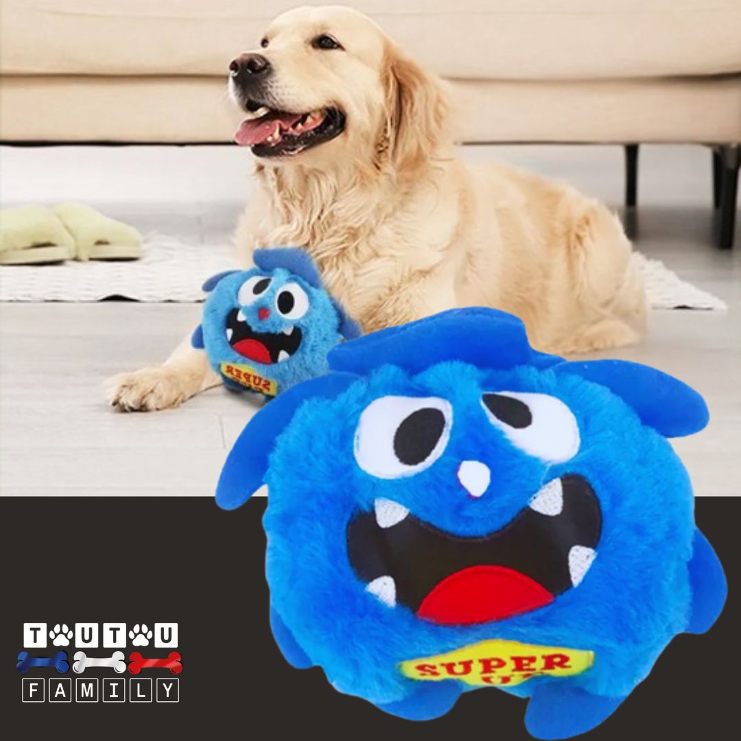 Balle-interactive-pour-chien-monstre-bleu-fonctionne-avec-pile