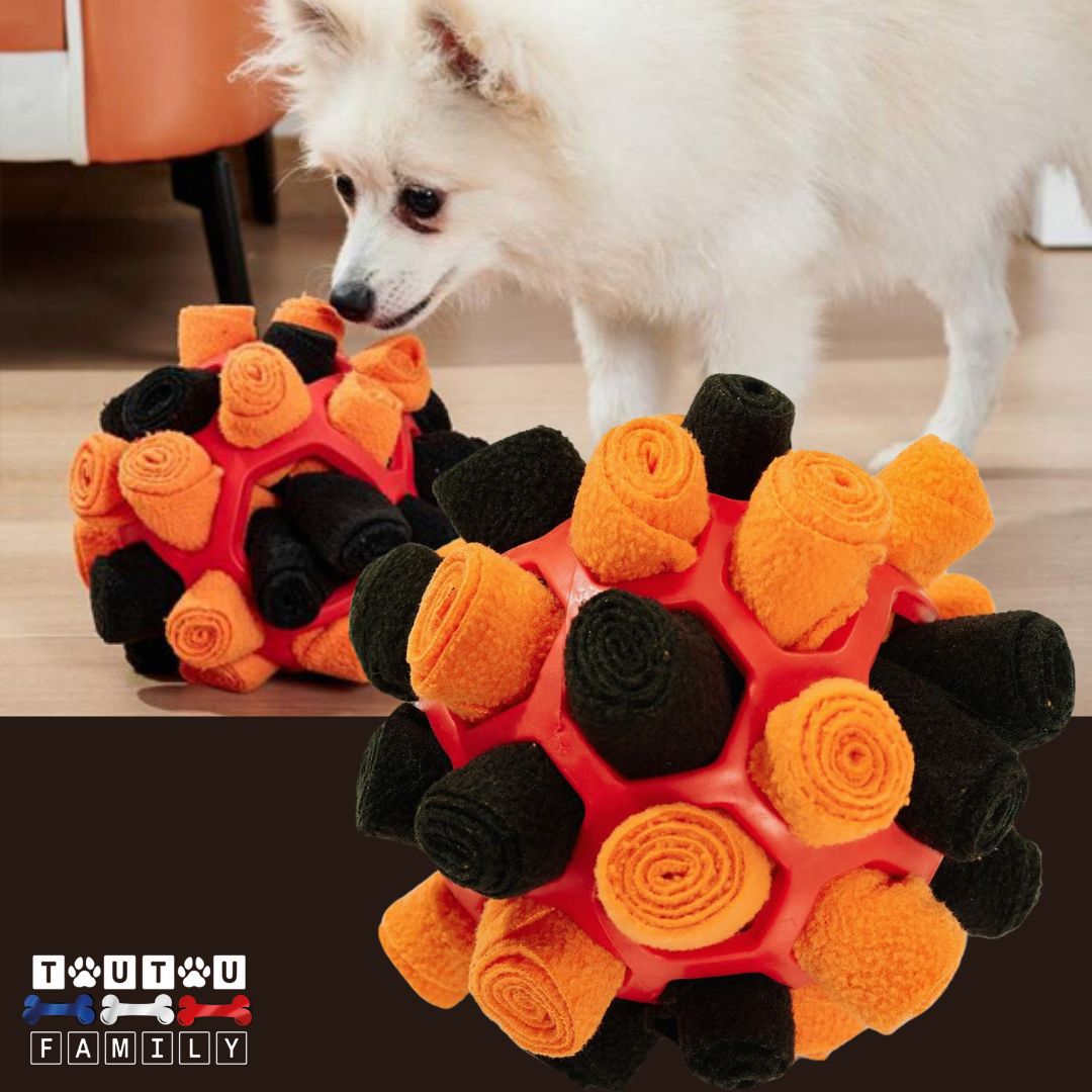 balle-pour-chien-de-fouille-caoutchouc-orange-jeu-de-reflexion-intelligent-pour-chien