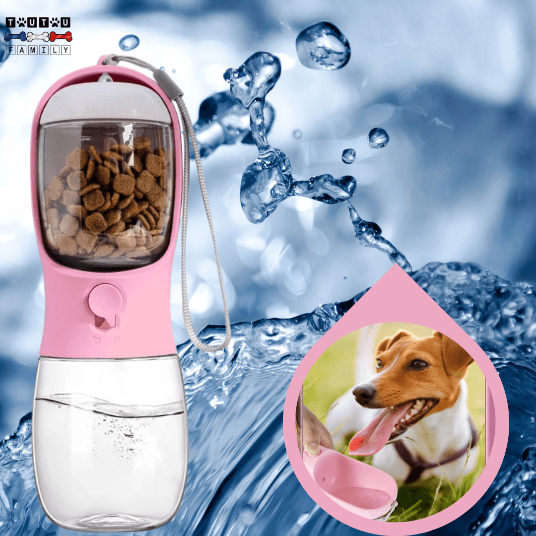 Bouteille d'eau pour chien - DistribToutouâą