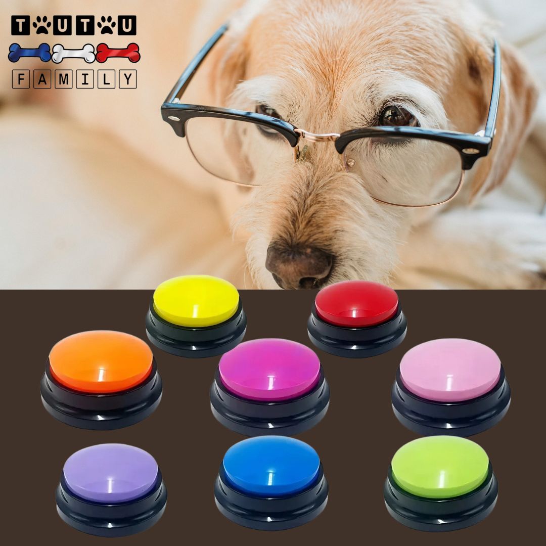 Buzzer-pour-chien-pack-de-8-buzzers-enregistreurs-bouton-de-communication-pour-chien