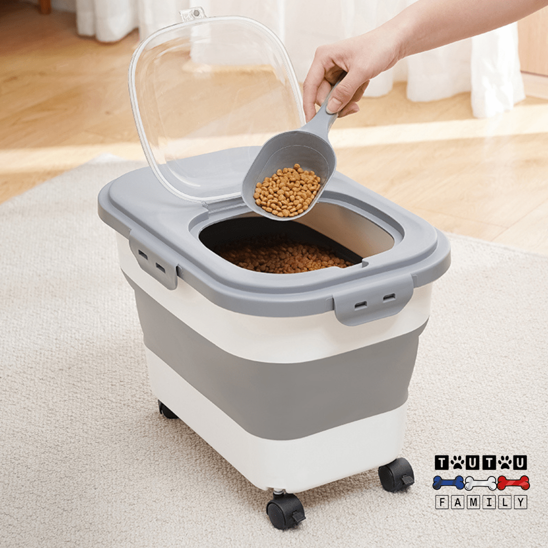 Conteneur à croquettes pour chien - ConserveToutou™