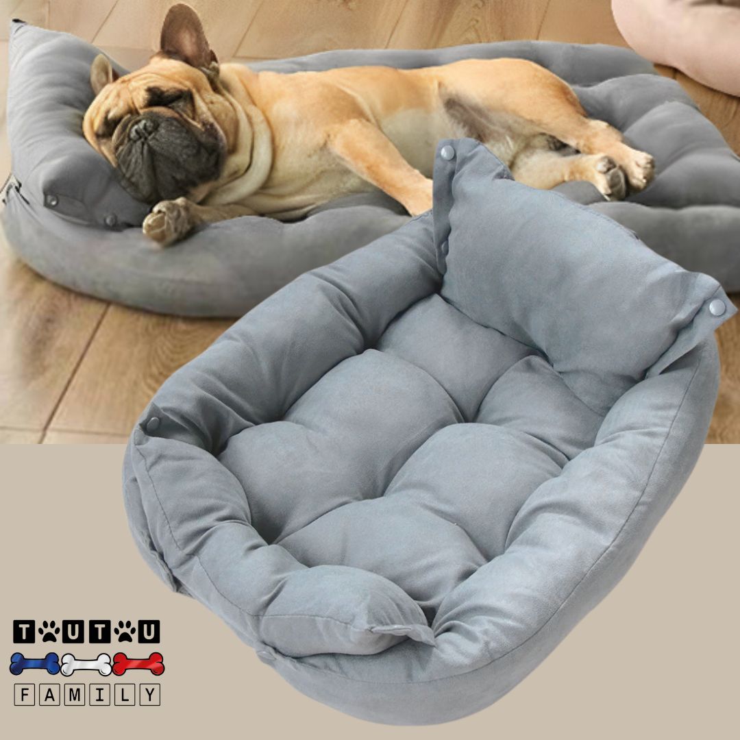 coussin-chien-modulable-gris-un-bouledogue-français-qui-dort-confortablement-sur-le-coussin-gris