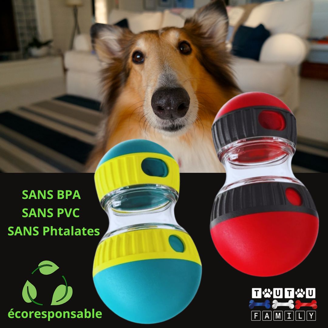 Jouet distributeur de croquette chien - StimuleToutou™