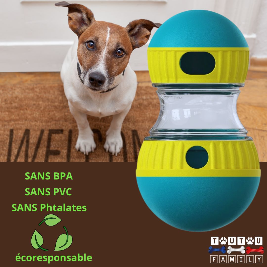 Jouet distributeur de croquette chien - StimuleToutou™