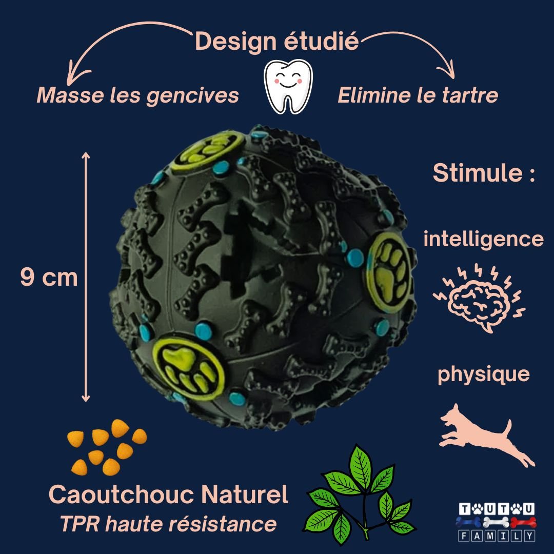 Jouet-distributeur-de-croquettes-chien-caoutchouc-naturel-résistant-caractéristiques-gamelle-anti-glouton-jouet-d-occupation