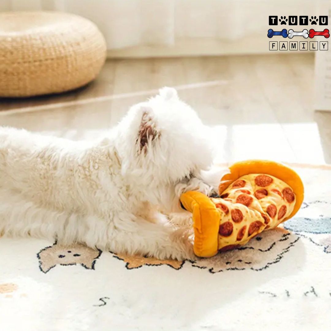 Jouet-pour-chien-en-peluche-pizza-a-mâcher-souple-et-indéformable-un-chien-qui-mord-et-plie-a-pizza-sonore-dans-son-salon