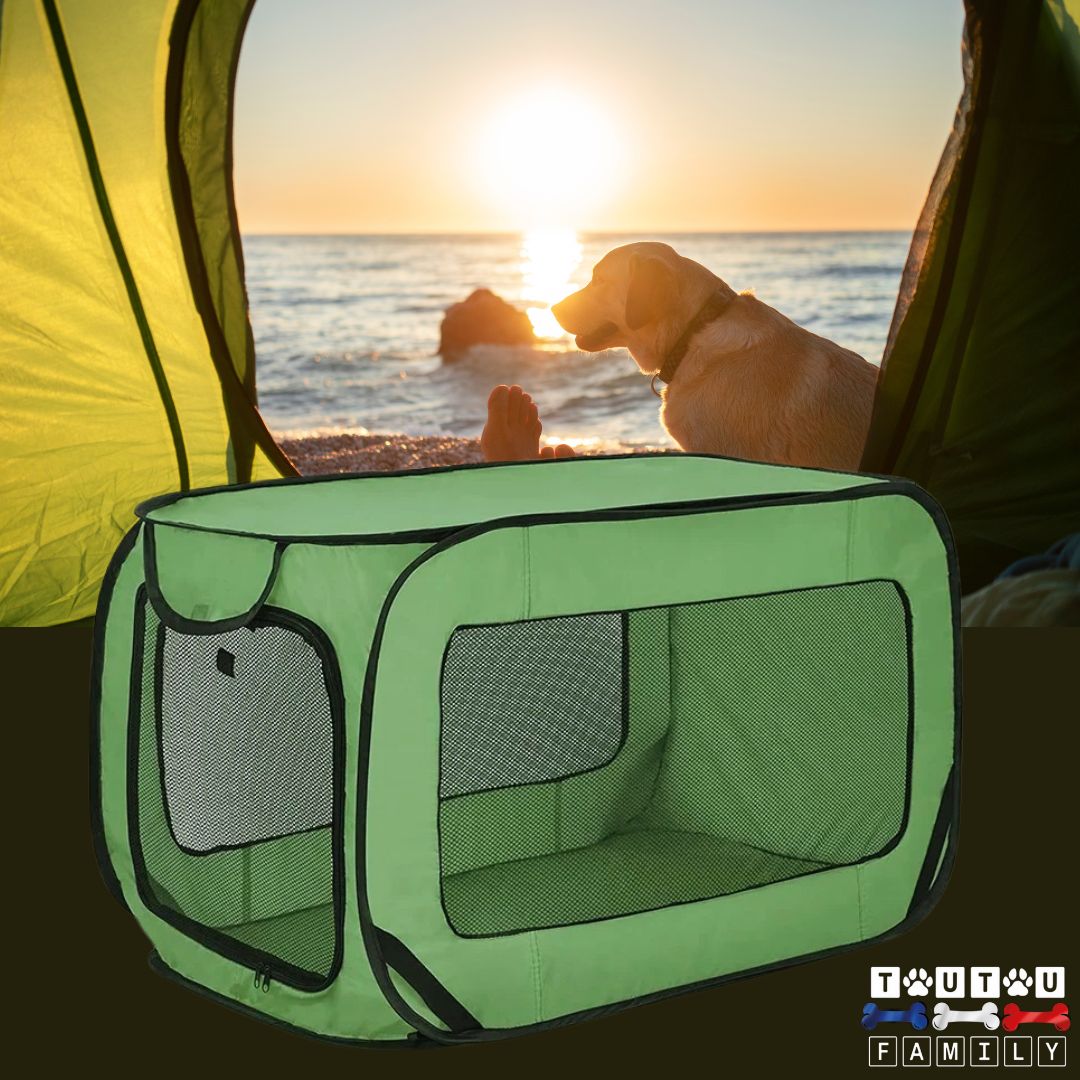 niche-chien-interieur-exterieur-nomade-camping-voiture-maison-vert