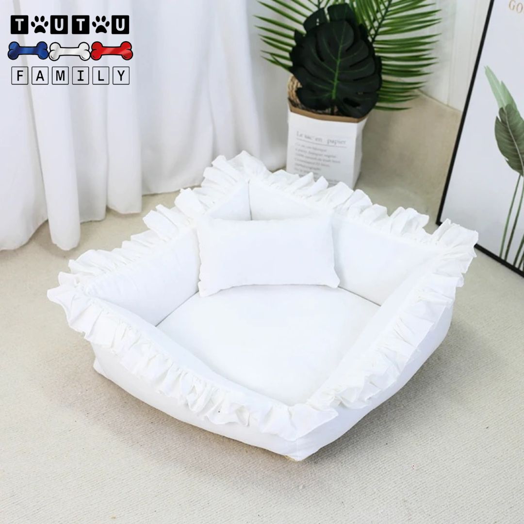 panier-pour-chien-froufrou-coton-avec-coussin-épais-et-rembourré-100%-coton-matériau-naturel-écologique-et-écoresponsable-design-avec-volant-lavable-en-machine-et-déhoussable-pour-chien-de-petite-race-et-race-naine