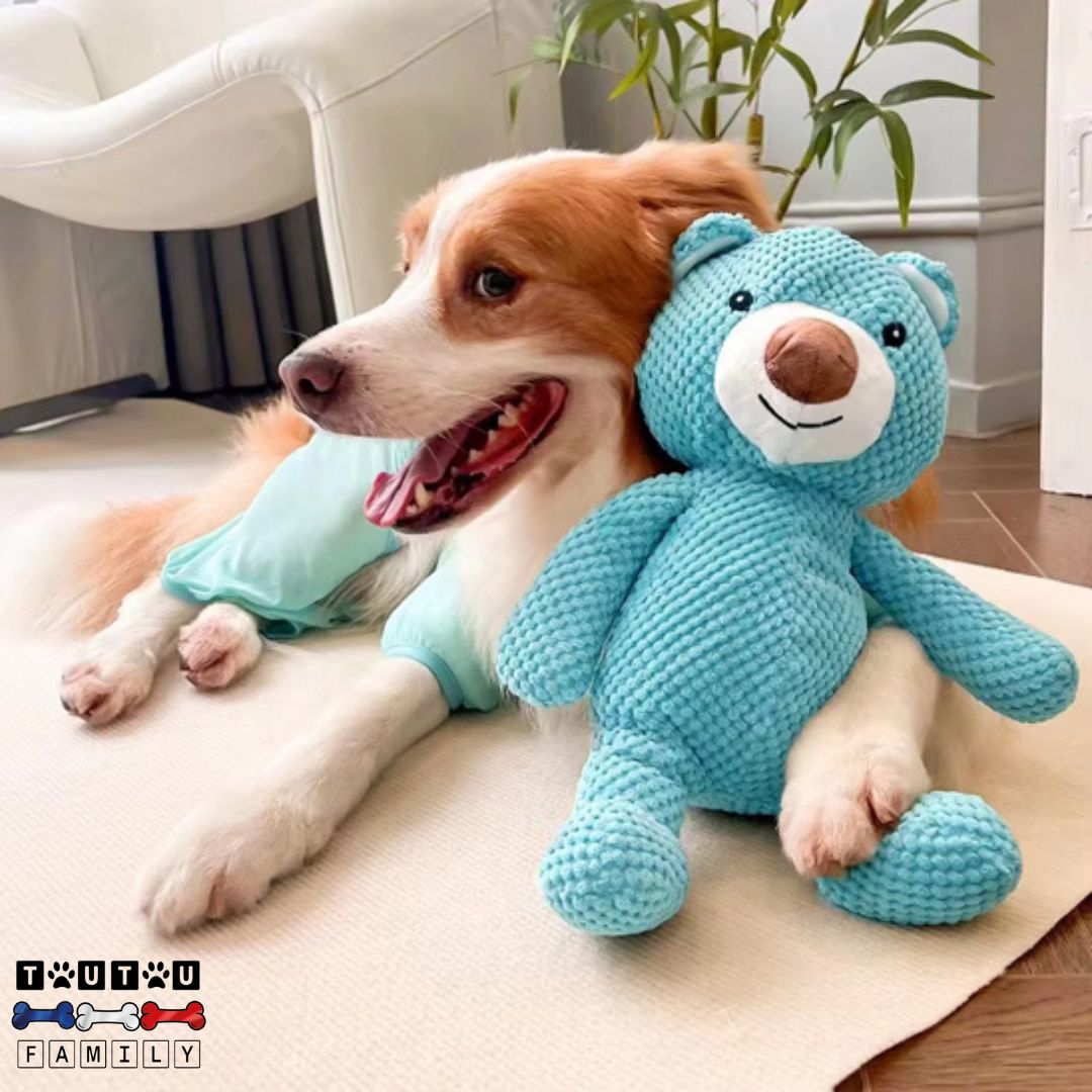 peluche-pour-chien-ours-bleu-résistante-aux-griffes-et-aux-machoire-des-chiens