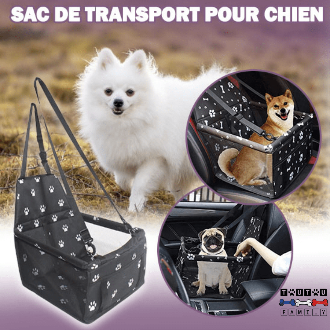 Siège auto chien - SiègeToutou™