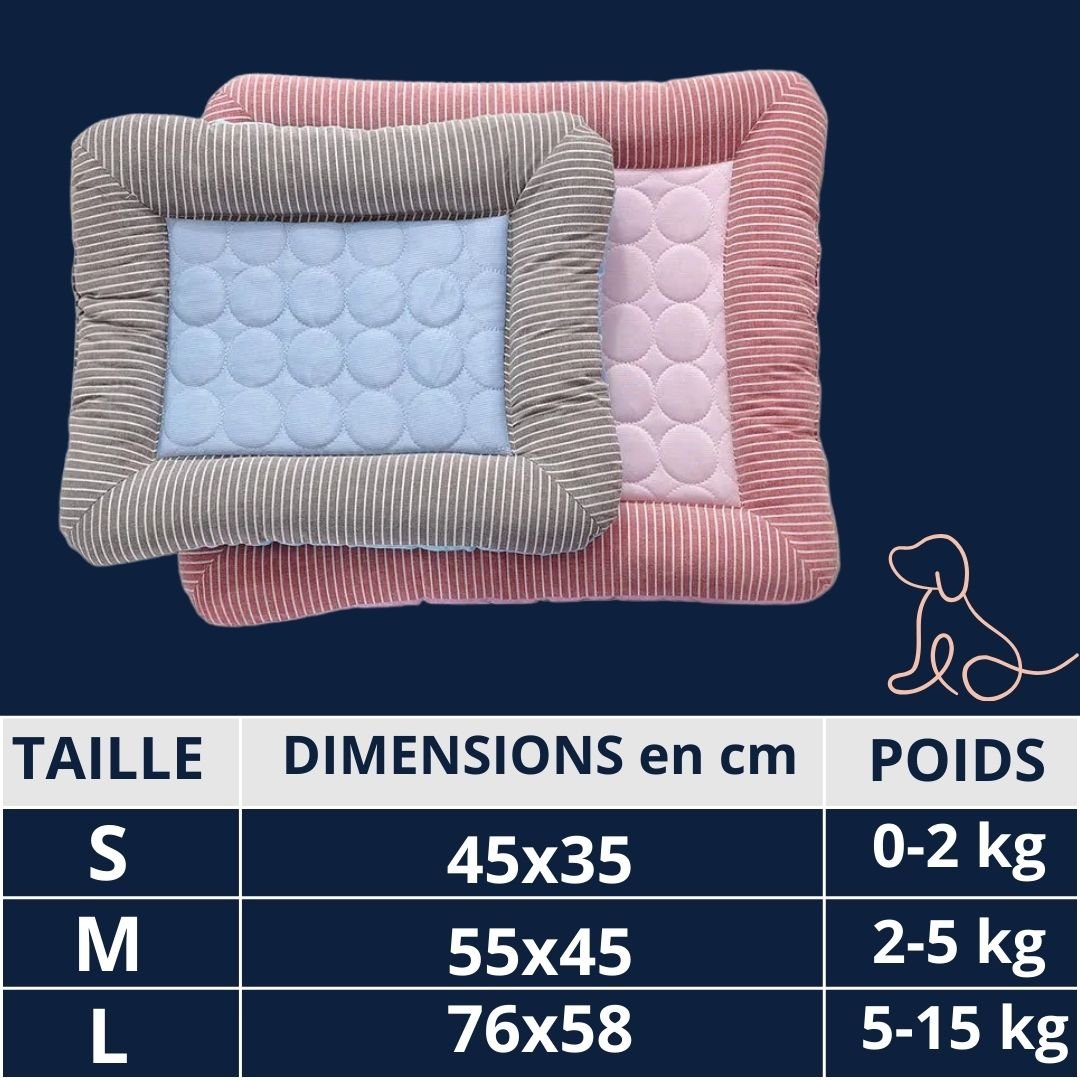 Tapis rafraichissant Chien - CoussinToutouâą