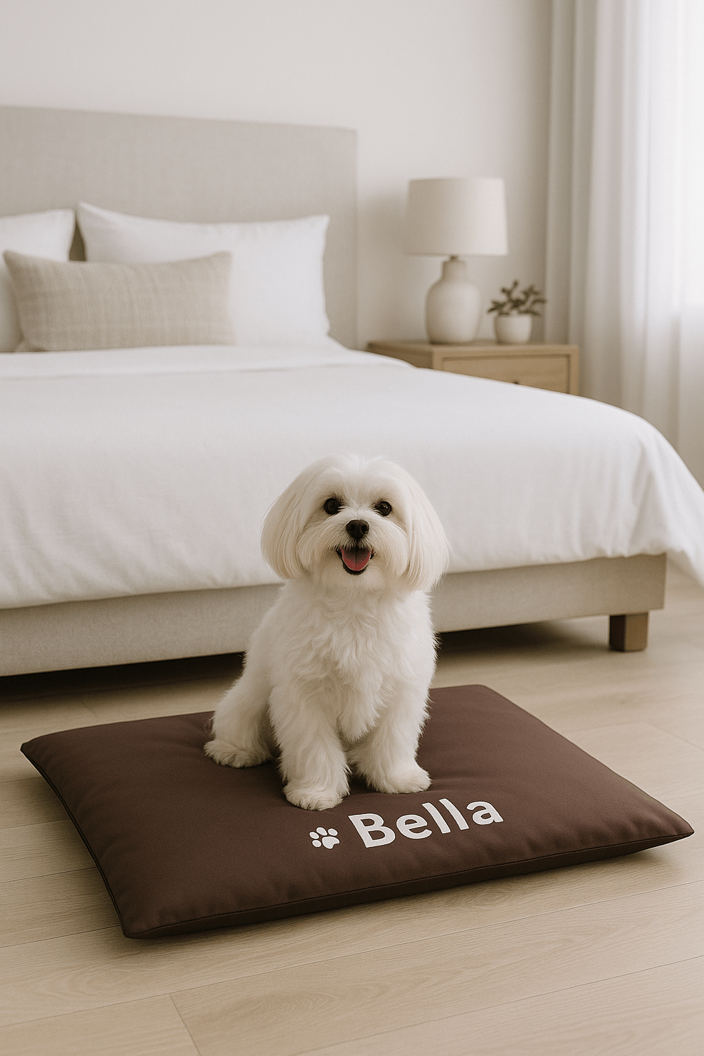 Coussin pour chien personnalisé - ImperméableToutou™