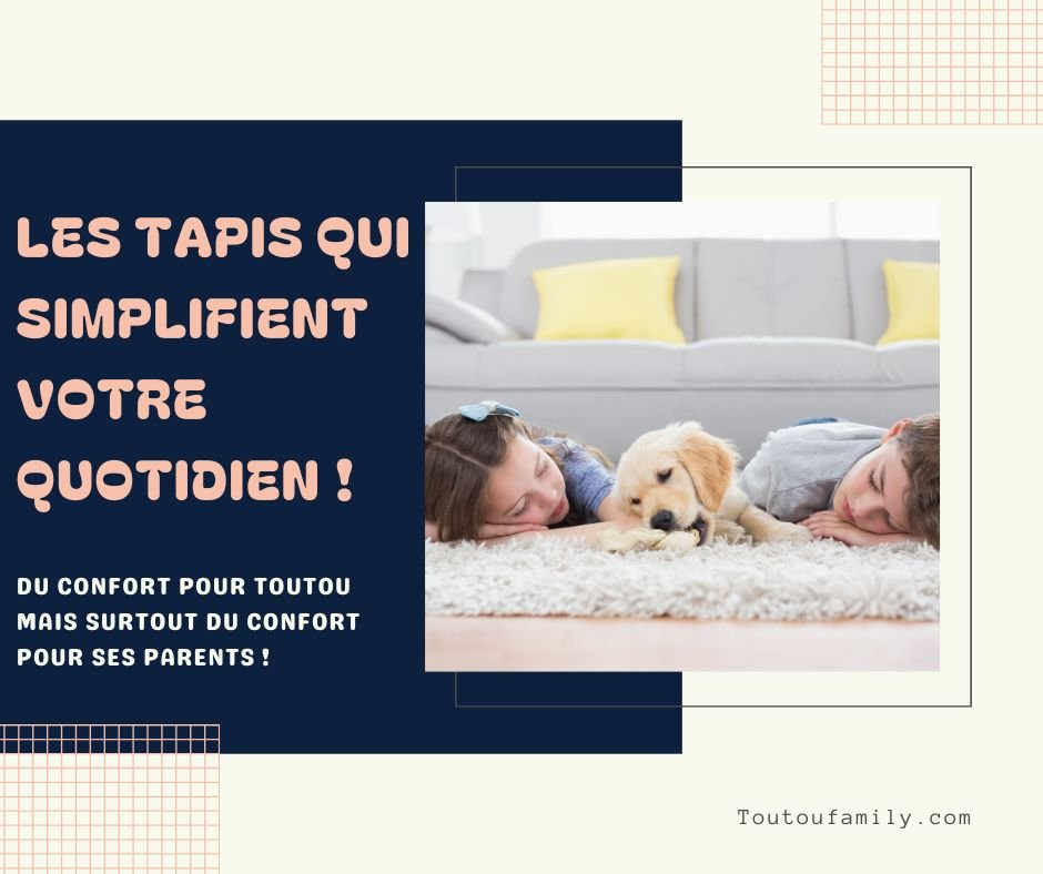 Tapis pour chien - Les meilleurs tapis pour chien qui simplifie votre quotidien ! - Toutoufamily