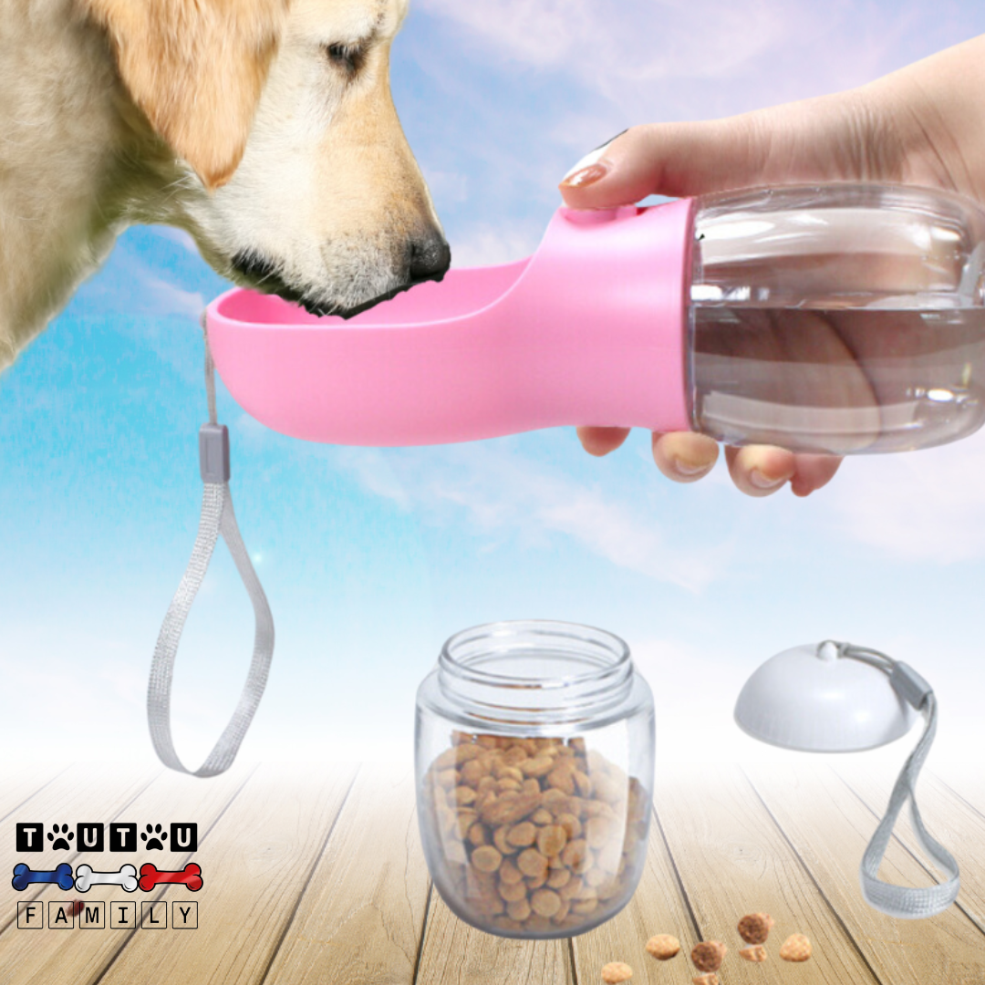 Bouteille d'eau pour chien - DistribToutou™