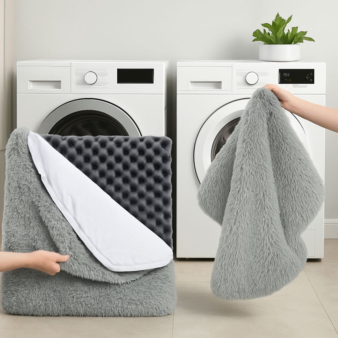 Coussin-chien-orthopédique-déhoussable-résistant-matelas à mémoire de forme 100% coton haute densité lavable en machine
