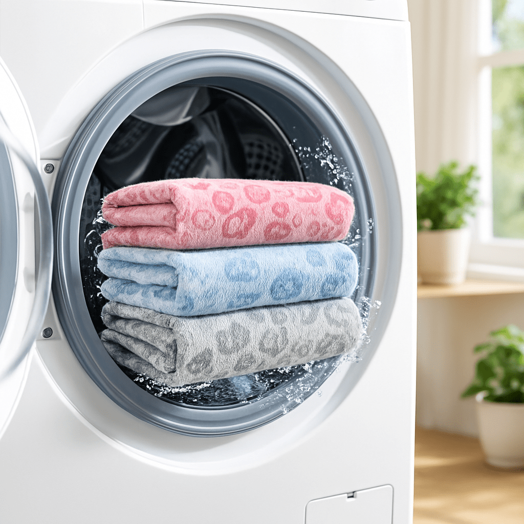 Couverture-pour-chien-lavable-design-pattes de chien en flanelle douce et résistante, ultradouce et chaude, double face pour chien de toute taille et races, lavable en machine et passe au sèche linge, solide et durable pour maison, transport, cage, panier, lit, coussin-3 couleurs et deux tailles pour tous les chiens et chiots