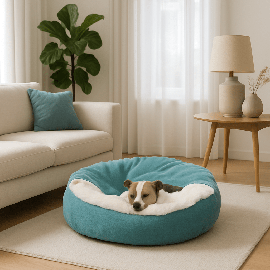Lit-petit-chien-coussin-douillet-avec couverture intégrée en velours-chihuahua-Teckel nain-Schnauzer-caniche nain-bichon frisé- Cairn terrier-Jack Russel-Pinscher nain-Coton de Tuléar- Shih tzu- Loulou de poméranie-Lhassa Apso-Yorkshire-Affenpinscher-Épagneul Papillon, ou Épagneul nain-Petit brabançon