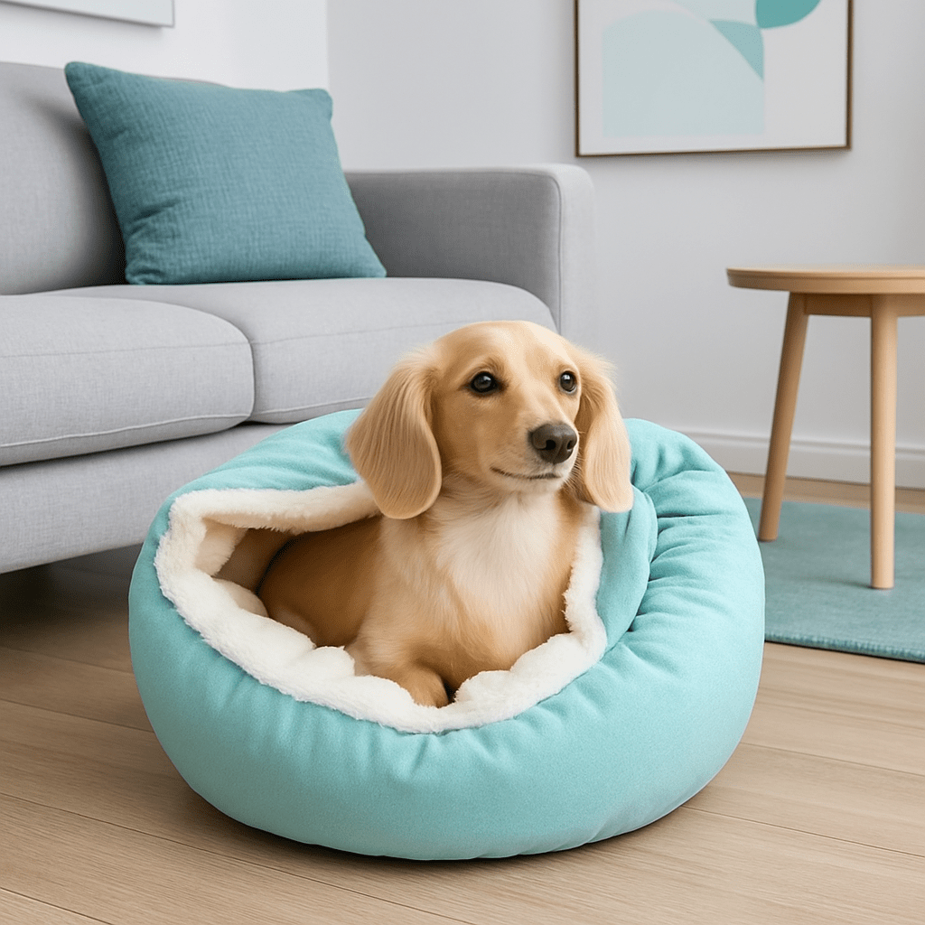 Lit-petit-chien-coussin-rembourrage-coton-chihuahua-Teckel nain-Schnauzer-caniche nain-bichon frisé- Cairn terrier-Jack Russel-Pinscher nain-Coton de Tuléar- Shih tzu- Loulou de poméranie-Lhassa Apso-Yorkshire-Affenpinscher-Épagneul Papillon, ou Épagneul nain-Petit brabançon