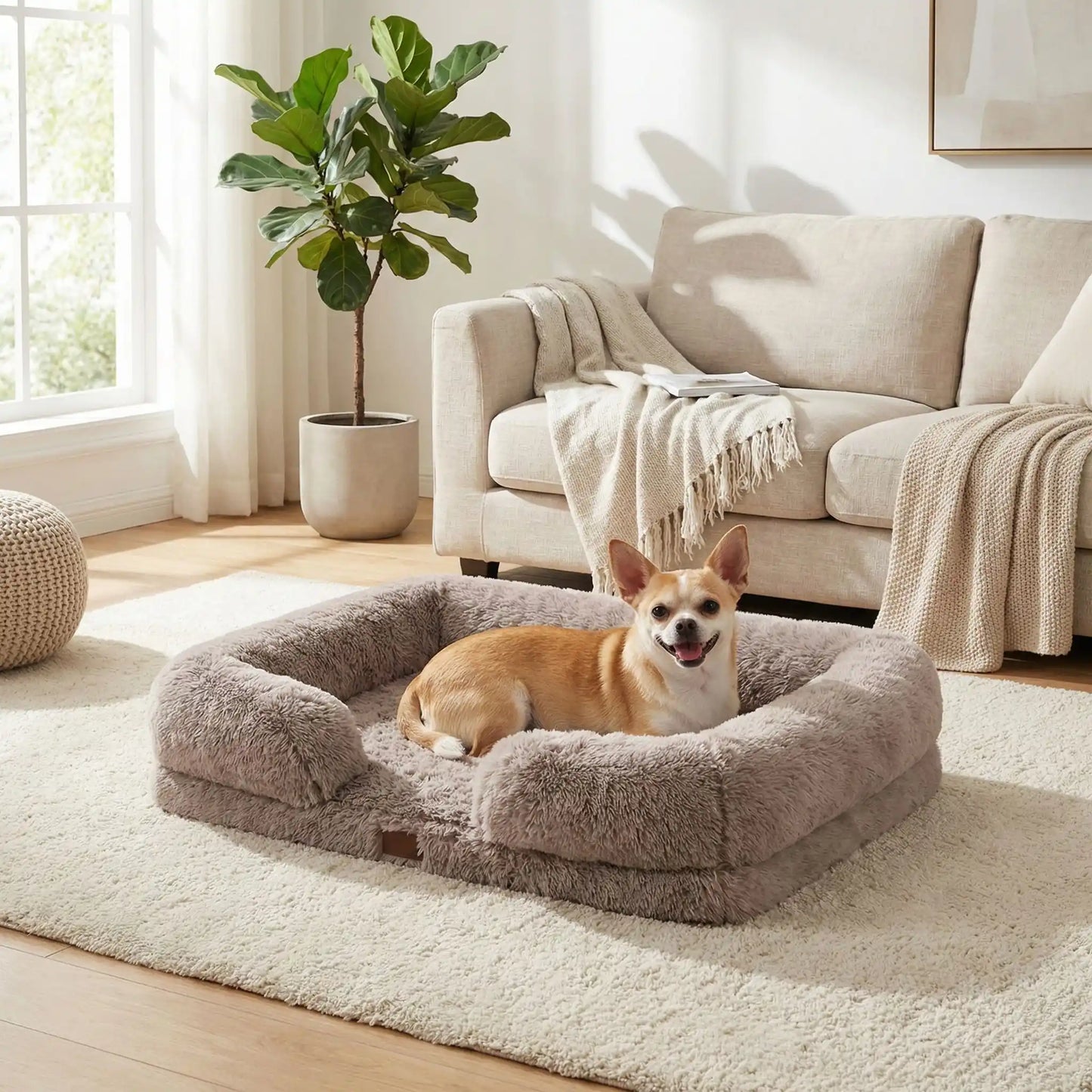 Panier pour petit chien chihuahua - OrthopédiqueToutou™