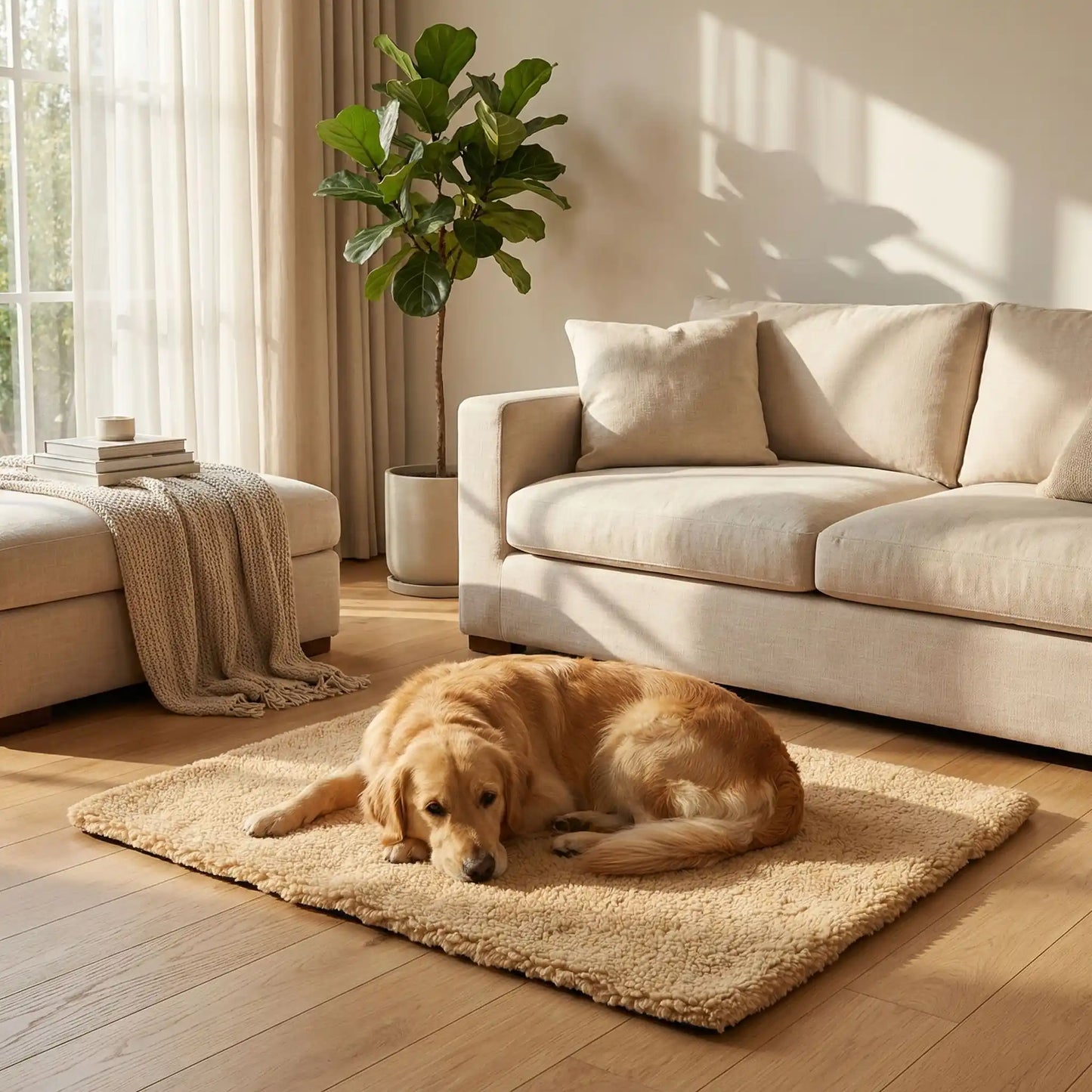 Tapis pour chien xxl - ChauffantToutou™