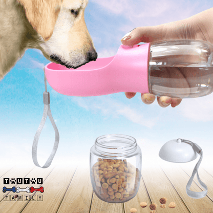 Bouteille d'eau pour chien - DistribToutou™