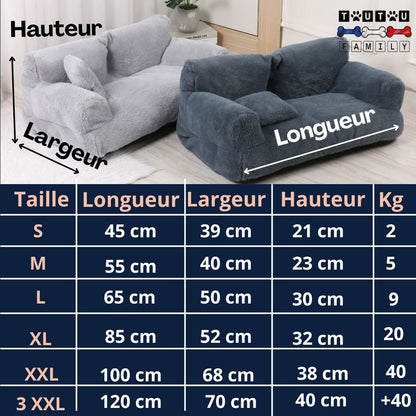 canape-chien-XXL-guide-de-taille-disponible-2-couleurs-6-tailles-du-S-au-3XL-pour-toutes-les-taille-de-chien-jusqu-à-+-de-45kg