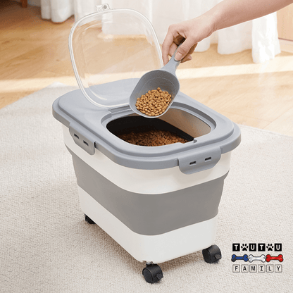 Conteneur à croquettes pour chien - ConserveToutou™