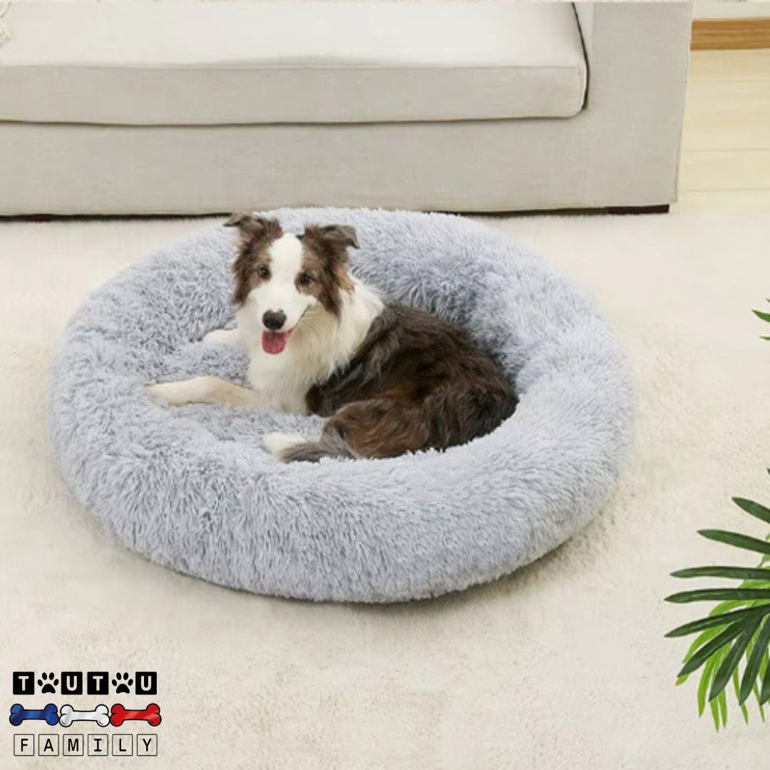 Lit d'angle orthopédique pour chien 100 x 80 cm Lux marron M Lit d'angle orthopédique pour chien 100 x 80 cm Lux marron M