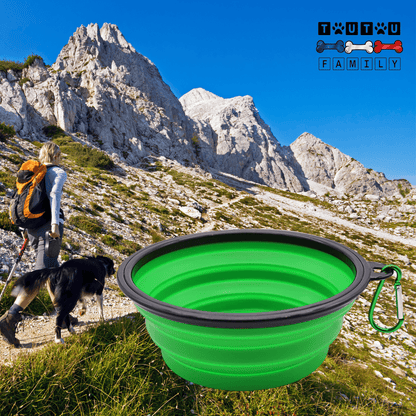 Gamelle pliable chien (lot de 2) - FlexToutou™