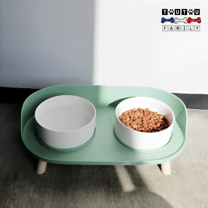 Gamelles surelevees pour chien - AjustableToutou™