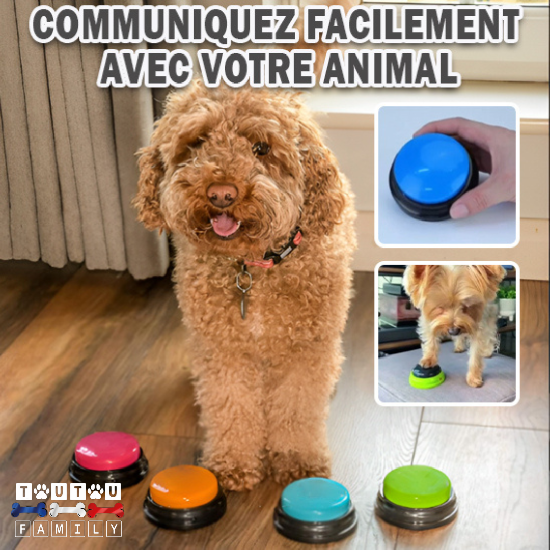 Boutons communication chien - ParleToutou™