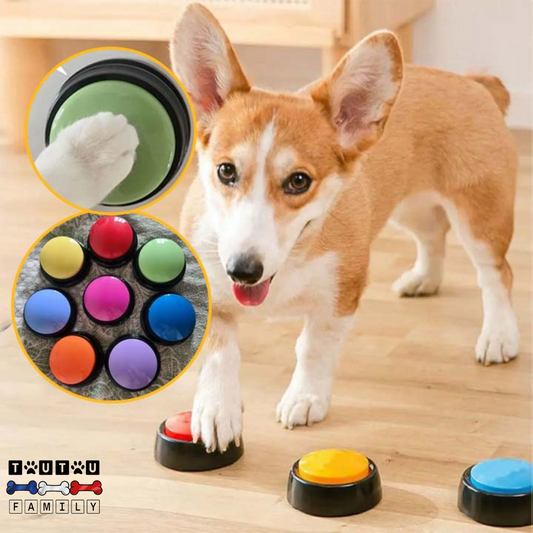 Boutons communication chien - ParleToutou™