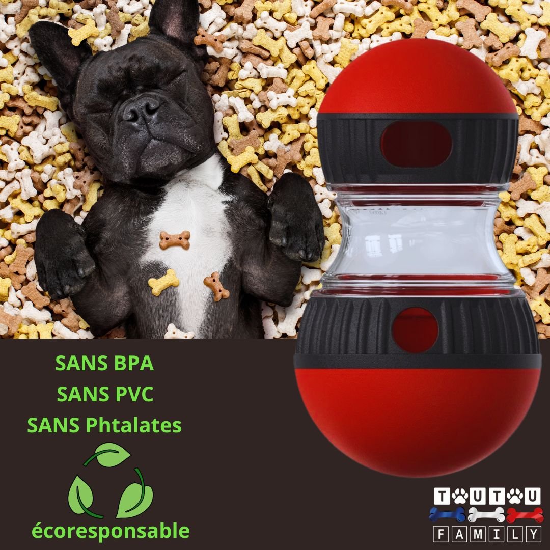 Jouet distributeur de croquette chien - StimuleToutou™