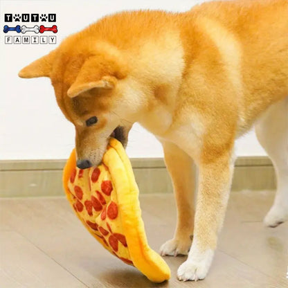 Jouet-pour-chien-en-peluche-pizza-un-chien-de-taille-moyenne-qui-mord-avec-plaisir-sa-pizza-en-peluche-sonore-douce-et-solide-lavable-en-machine