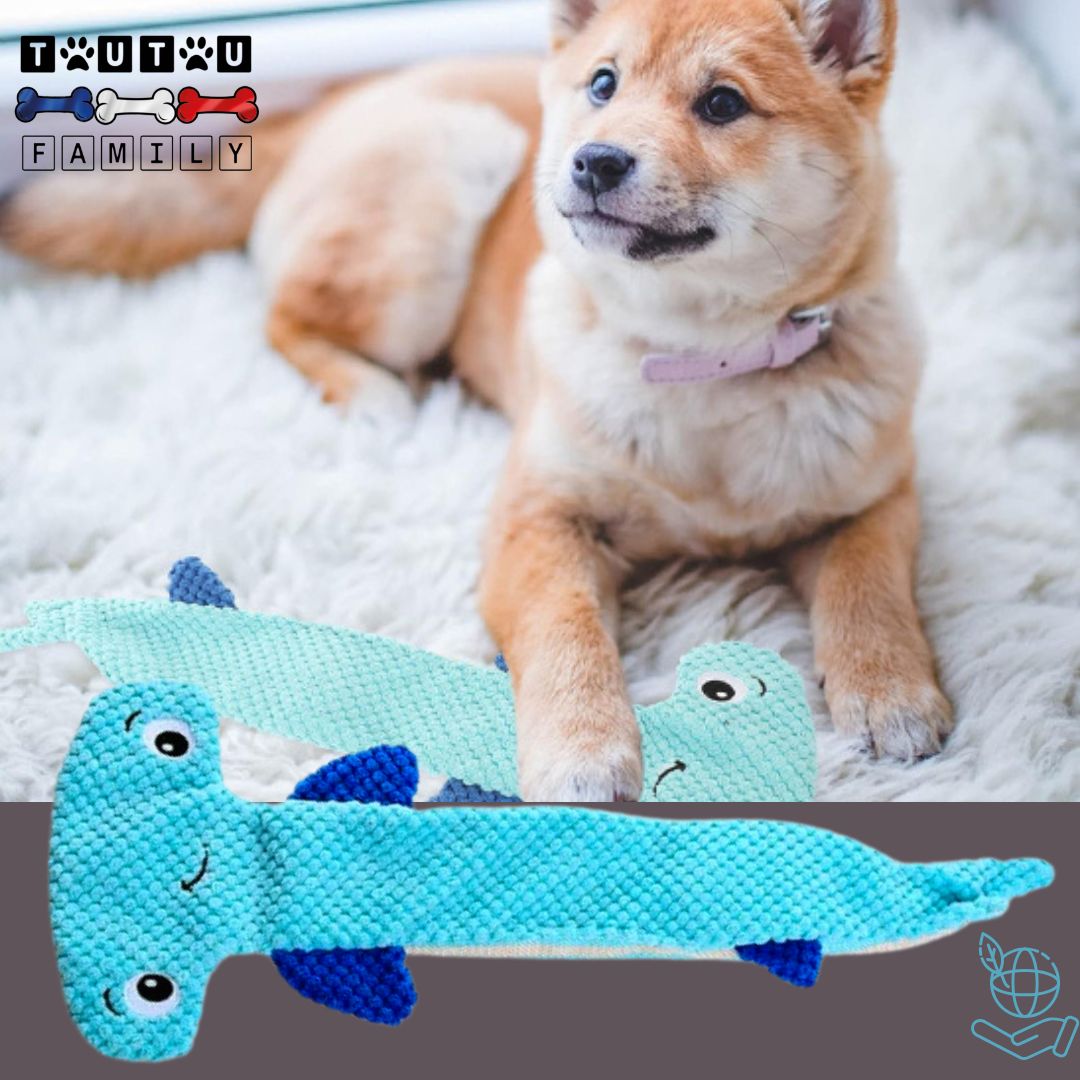 Jouet-pour-chien-peluche-requin-marteau-bleu-un-jouet-d-occupation-en-coton-sans-danger-sans-rembourrage-écoresponsable