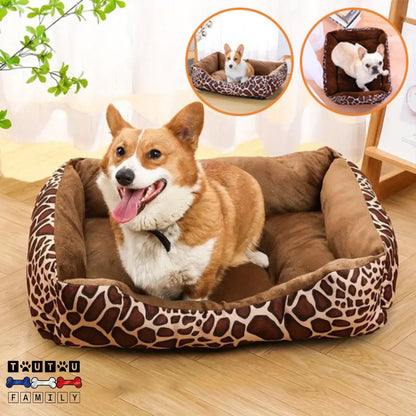 Panier-chien-imperméable-rembourrage-en-coton-lavable-pour-toute-saisons-un-chien-de-taille-moyenne-dans-son-panier-rectangulaire-douillet-aux-motifs-girafe