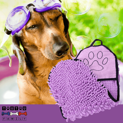 Serviette pour chien - AbsorbeToutou™