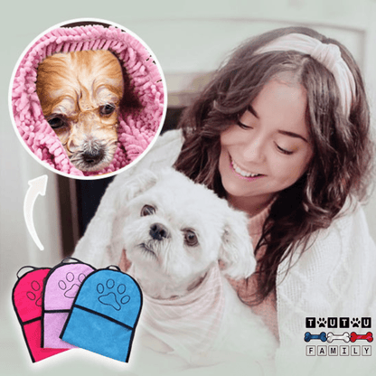 Serviette pour chien - AbsorbeToutou™