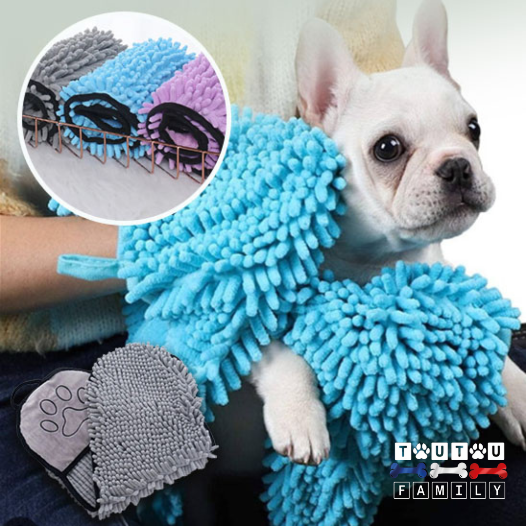 Serviette pour chien - AbsorbeToutou™