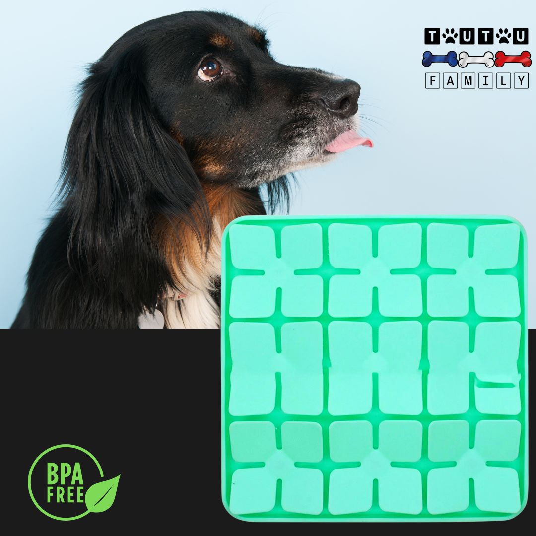 Tapis-anti-glouton-chien-chiot-gamelle-anti-glouton-vert-silicone-sans-produit-toxique-sans-BPA-tapis-de-léchage-jeu-pour-chient-intelligent-jouet-d-occupation