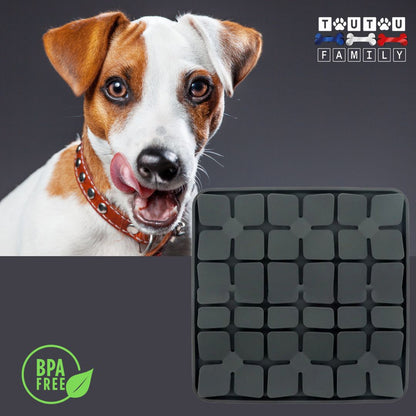 Tapis-anti-glouton-chien-chiot-gamelle-anti-glouton-gris-tapis-de-léchage-jeu-d-occupation-pour-alimentation-sèche-fraiche-humide-ou-liquide