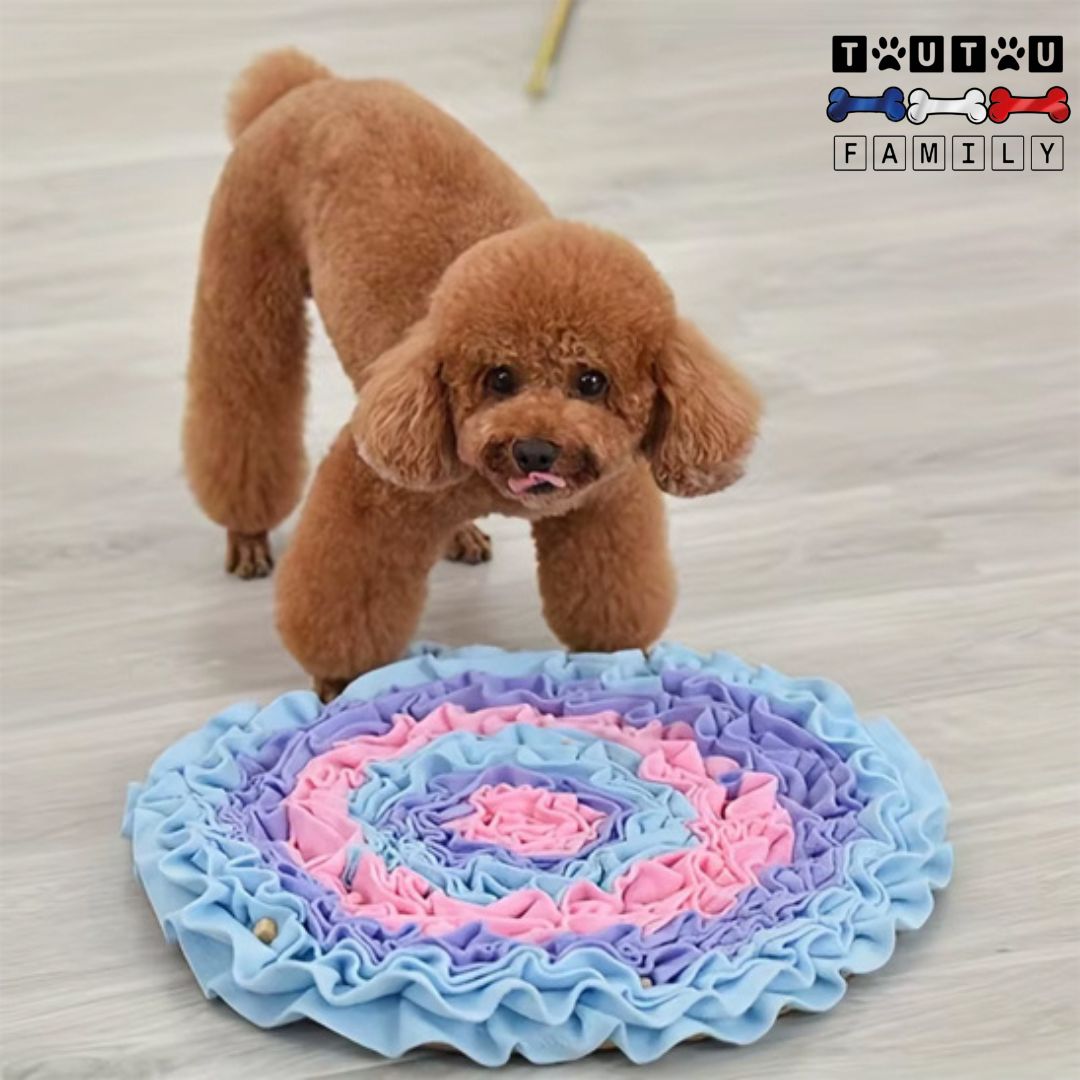 tapis-de-fouille-pour-chien-anti-derapant-un-caniche-marron-qui-utilise-un-tapis-de-fouille